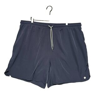 Rhoback The Dunks Gym Shorts Men 3XL Blue Athletic Workout Lined Athleisure NWT